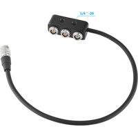 CAMVATE One 4-Pin Hirose Male to Three 0B 2-Pin Female Power Splitter Cable
