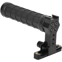 CAMVATE NATO Top Handle Rubber Grip w/70mm Safety Rail & Cold Shoe Mount, Black