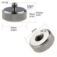 CAMVATE 1/4"-20 Male to 3/8"-1 Picture