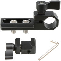 CAMVATE Single 15mm Rod Clamp, NATO Clamp for GH5, 5DMarkIII Rig, Black Wingnut
