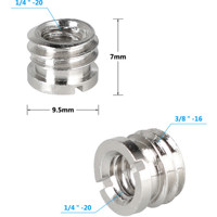 CAMVATE 1/4"-20 Female to 3/8" Picture