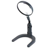 Carson LumiCraft 2X hands-free magnifying glass, illuminated