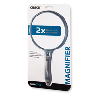 Carson SureGrip SG-14 2x Magnifier with 10x Power Spot