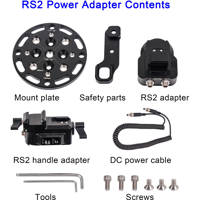 Came-TV SK06-RS2-DC 4 Arm Suction Cup Mount with RS2 Power Adapter System