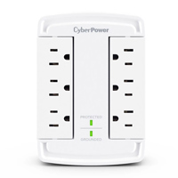 CyberPower CSB6WS 6-Outlet Ess Picture