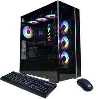 CyberPowerPC Gamer Supreme Gaming, R9 9900X, 32GB,2TB SSD,RTX 5060 Ti,W11H,Black