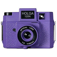 Holga Holgawood Series 120N Medium Format Fixed Focus Camera with Lens - "The Camera Formally Known As Holga"