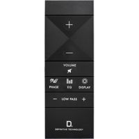 Definitive Technology Descend DN12 12" 1500W Subwoofer w/2x Bass Radiators,Black