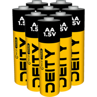 Deity Microphones 1.5V 3000mAh AA Lithium-Ion Battery, 8-Pack