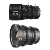 DZOFILM Linglung 10-24mm T2.9 with 20-70mm T2.9 Parfocal Cine 2-Lens Kit for MFT