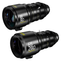 DZOFILM Tango Zoom 18-90mm T2.9 and 65-280mm T2.9-4 2-Lens Kit for PL/EF, Meter