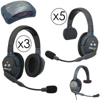 Eartec HUB953MXS HUB 9 Person Full Duplex Wireless Intercom System