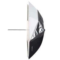 Elinchrom 41" Umbrella Shallow 2 in 1, White/Translucent