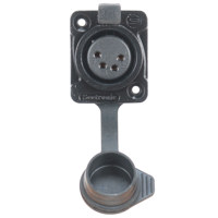 Elation PIXEL BFMCC 5-Pin Female IP XLR Cable Connector for PIXEL BAR Fixtures