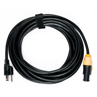 Elation SIP1MPC25 25' 14 AWG IP65 Main Power Cord with Edison Plug