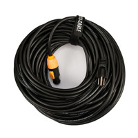 Elation Accu-Cable SIP1MPC100 100' 14 AWG IP65 Main Power Cord with Edison Plug
