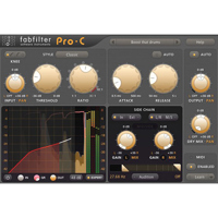 FabFilter Pro-C Professional Compressor Software Plug-In, Electronic Download