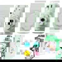 Fujifilm Instax Mini 12 Instant Camera, Mint Green, with Accessory Kit and Film