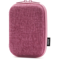 Fujifilm Hard Shell Case for Instax Mini Link 2 Smartphone Printer Woven Pink