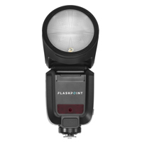 Flashpoint X100 TTL R2 On Camera Li-on Round Head Flash For Panasonic & Olympus