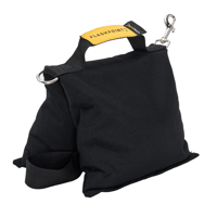 Flashpoint 35 lbs Water-Resistant Cordura Nylon Saddle Shot Bag, Black