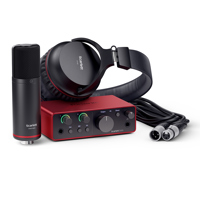 Focusrite Scarlett Solo Studio 4th Gen USB Interface w/Mic, Headphones,S/W Suite