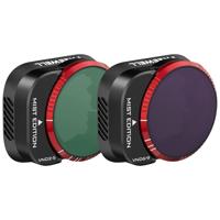 Freewell Mist Edition VND 2-5 Stop & 6-9 Stop Filters for DJI Mini 3 Pro, 2-Pack
