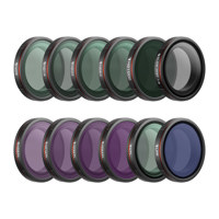 Freewell Mega Filter Kit for DJI Osmo Nano Action Camera, 12-Pack