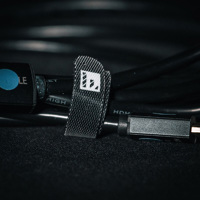 Filmsticks 5.9" Hook and Loop Cable Ties, 105-Pack