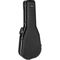 Gator Cases Deluxe ABS Molded Hard Shell Case for Parlor Guitars