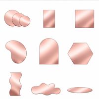 Glow Acrylic Mirror Reflective Picture