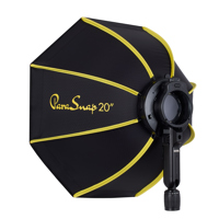 Glow PS-B20K ParaSnap Octagonal Softbox (20") for Round Head Flashs