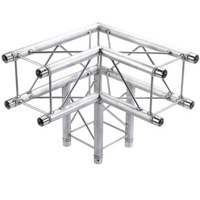 Global Truss 1.64' (0.5m) 3 Way 90 Deg Corner