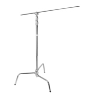 Heavy Duty C-Stand With Boom Arm & Castor Wheels – EACHSHOT For Godox/Aputure