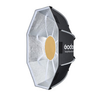 Godox EazyFlow Foldable Bowens Mount Beauty Dish 25.6" (Black & Silver)