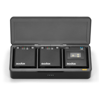 Godox Virso M2 2.4GHz 2-Person Clip-On Wireless Microphone System