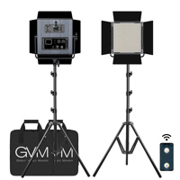GVM 1200 65W Bi-Color LED Panel 2-Light Kit