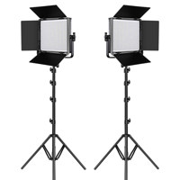GVM 672S 40W Bi-Color LED Panel 2-Light Kit
