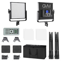 GVM 672S 40W Bi-Color LED Panel 2-Light Kit