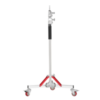 <b>New Arrival</b> - GVM DL300 2-Section Aluminum C-Stand with Casters