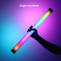 GVM BD25R LED Tube Light Bi-Color RGB LED Light Wand (2')
