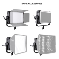 GVM YU300R 350W Bi-Color RGB Studio Soft LED Panel Video Light