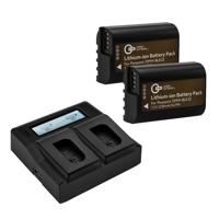 Green Extreme 2 Pack DMW-BLK22 Battery and Dual Charger Kit (7.2V, 2250mAh)