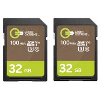 Green Extreme 32GB SDHC Memory Picture