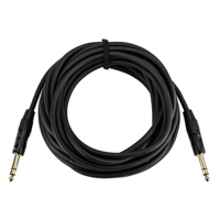 H&A Platinum Pro 25'TRS 1/4" Male to 1/4" Male Interconnect Cable