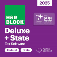 H&R Block Deluxe + State Tax S Picture