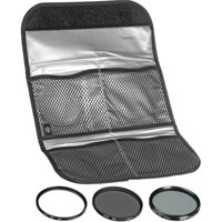 Hoya 82mm Digital Filter Kit II, UV(C) Filter, Circular Polarizer & ND8 Filter