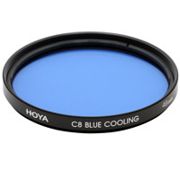 Hoya 46mm C8 Blue Cooling Color Conversion Multi-Coated Glass Filter