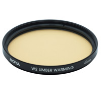 Hoya 49mm W2 Umber Warming Color Correction Multi-Coated Glass Filter