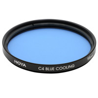 Hoya 55mm C4 Blue Cooling Color Correction Multi-Coated Glass Filter